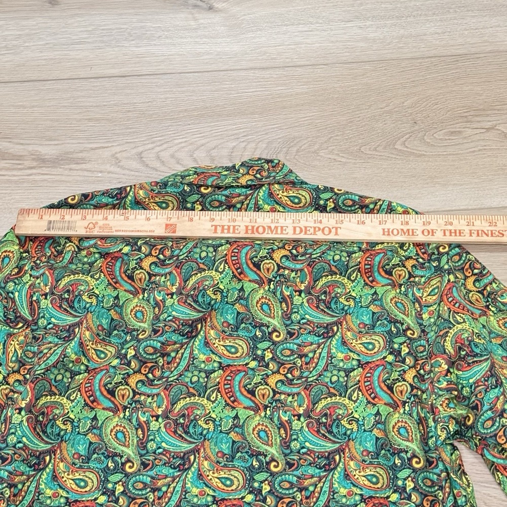 CREMIEUX Long Sleeve Shirt Men's LT Large Tall Paisley Print Button-Up Lot Of 3 - Picture 15 of 15
